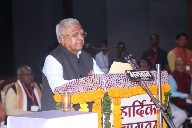 राज्यपाल मंगुभाई पटेल, महर्षि पाणिनी संस्कृत विश्वविद्यालय का 14वा स्थापना दिवस समारोह आयोजित हुआ