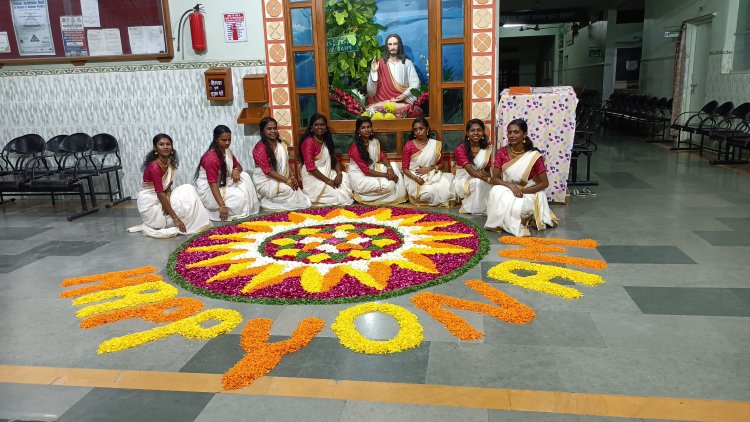 पुष्पा मिशन हॉस्पिटल में धूमधाम के साथ मनाया गया ओणम फेस्टिवल