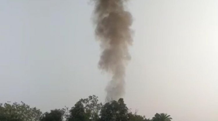 कालापीपल के ग्राम मोहम्मदपुर मछनाई में ट्रांसफर ओवरलोड होने से हुआ ब्लास्ट,उठा आग का गुब्बार