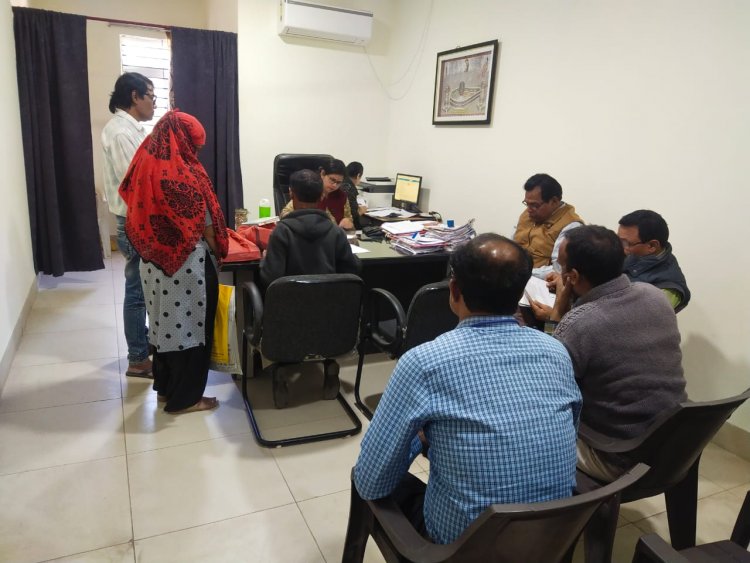 SDM श्रीमती कल्याणी पांडे के कार्यालय में 12 शिकायते संतुष्टि पूर्वक बन्द की गई