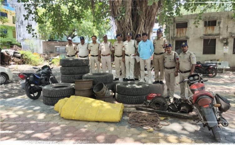 5 राज्यों में वारदातों को अंजाम देने वाला अंतरराज्यीय  गिरोह नरसिंहपुर पुलिस की गिरफ्त में  