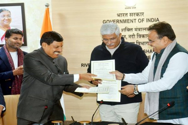 पार्बती-कालीसिंध-चंबल-ईआरसीपी लिंक परियोजना के त्रिपक्षीय समझौता ज्ञापन पर मध्यप्रदेश, राजस्थान और केंद्र सरकार के बीच हस्ताक्षर